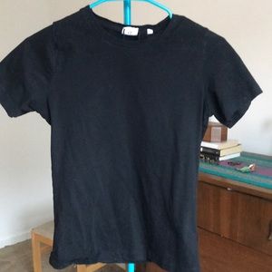 KOTN shirt sleeved black tee small